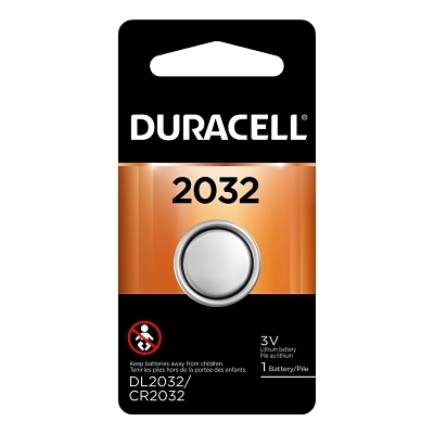 DURACELL 2032 3V LITHIUMCOIN BATTERY 1 EA/PK